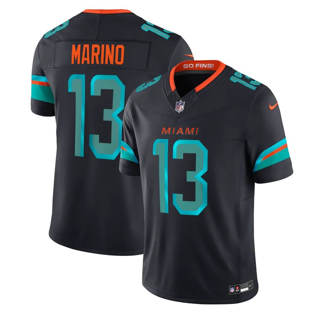 Dan Marino Miami Dolphins Nike Rivalries Collection Stitched Limited Jersey