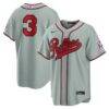 Bryce Harper Philadelphia Phillies Nike 2026 Field of Dreams Stadium Jersey - Gray - Front View
