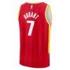 Kevin Durant Houston Rockets Fashion7 Youth Fast Break Jersey - Red - Detail View