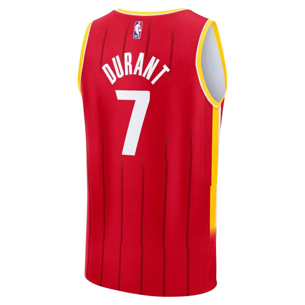 Kevin Durant Houston Rockets Fashion7 Youth Fast Break Jersey - Icon Edition