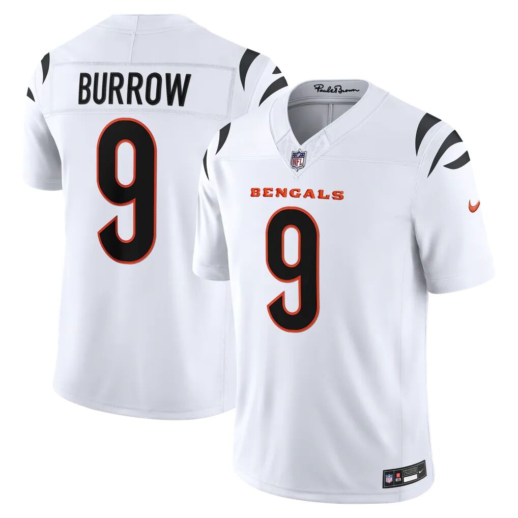 Joe Burrow Cincinnati Bengals Nike Vapor F.U.S.E. Stitched Limited Jersey