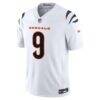 Joe Burrow Cincinnati Bengals Nike Vapor F.U.S.E. Stitched Limited Jersey - White - Side View