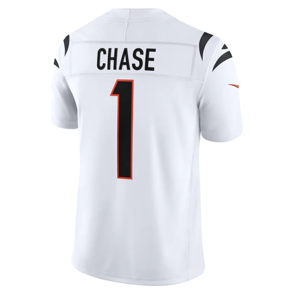 Ja'Marr Chase Cincinnati Bengals Nike Vapor F.U.S.E. Stitched Limited Jersey