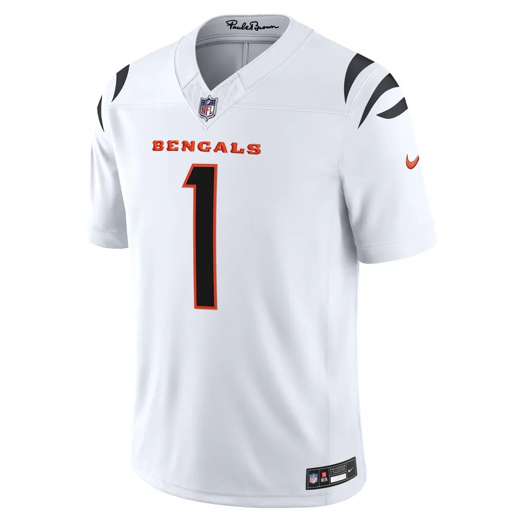 Ja'Marr Chase Cincinnati Bengals Nike Vapor F.U.S.E. Stitched Limited Jersey
