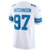 Aidan Hutchinson Detroit Lions Nike Vapor F.U.S.E. Stitched Limited Jersey - White - Detail View