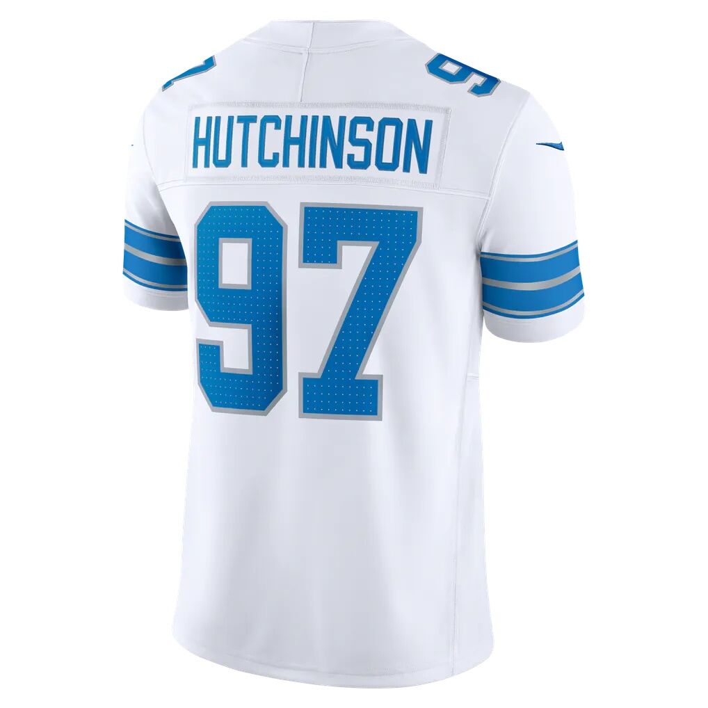 Aidan Hutchinson Detroit Lions Nike Vapor F.U.S.E. Stitched Limited Jersey