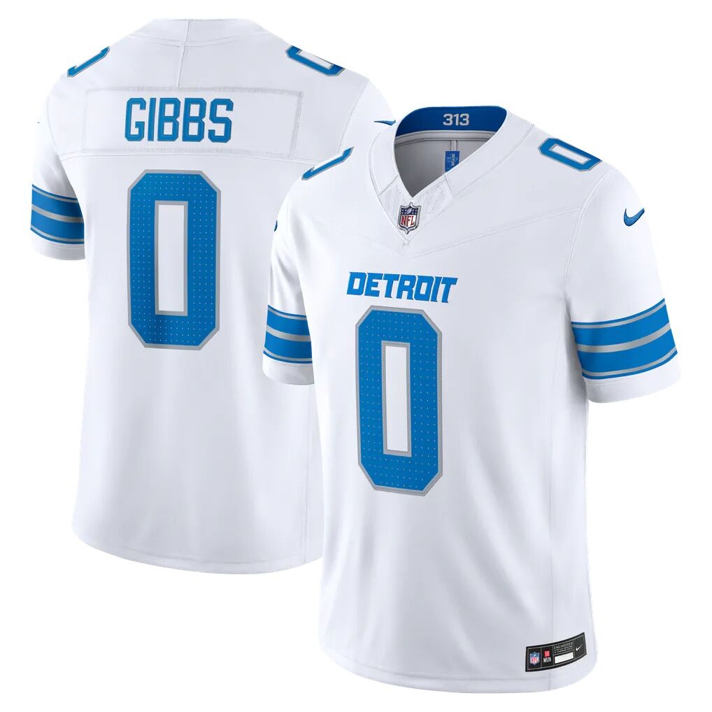 Jahmyr Gibbs Detroit Lions Nike Vapor F.U.S.E. Stitched Limited Jersey