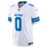 Jahmyr Gibbs Detroit Lions Nike Vapor F.U.S.E. Stitched Limited Jersey - White - Side View