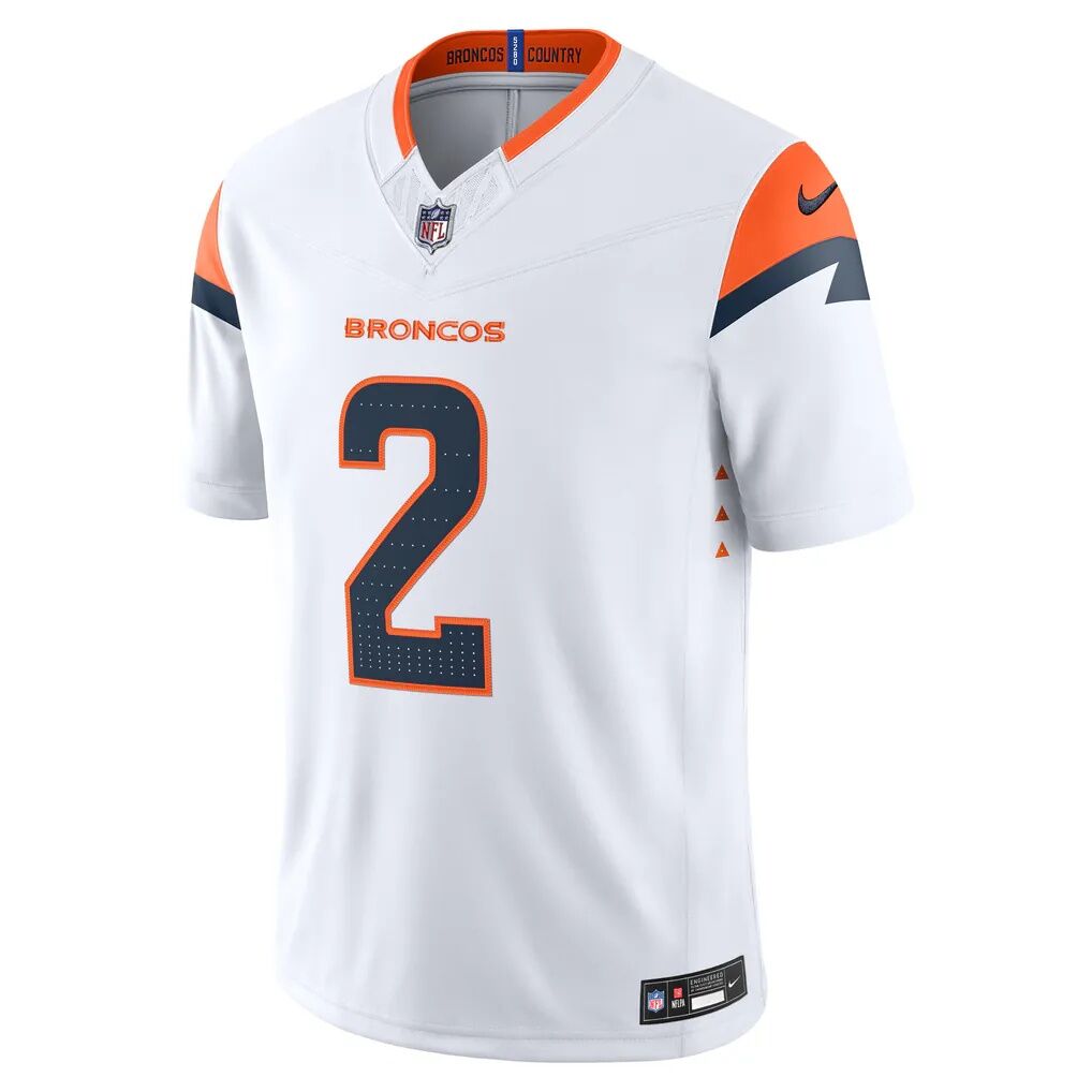 Pat Surtain II Denver Broncos Nike Vapor F.U.S.E. Stitched Limited Jersey