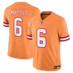 Baker Mayfield Tampa Bay Buccaneers Nike Alternate Vapor F.U.S.E. Stitched Limited Jersey - - Front View