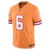 Baker Mayfield Tampa Bay Buccaneers Nike Alternate Vapor F.U.S.E. Stitched Limited Jersey - - Side View