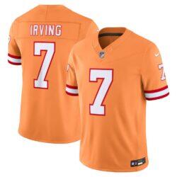 Bucky Irving Tampa Bay Buccaneers Nike Alternate Vapor F.U.S.E. Stitched Limited Jersey - - Front View