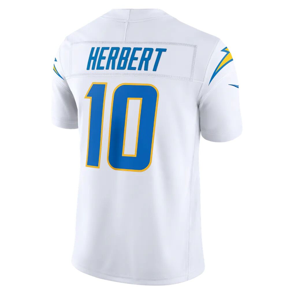 Justin Herbert Los Angeles Chargers Nike Alternate Vapor F.U.S.E. Stitched Limited Jersey