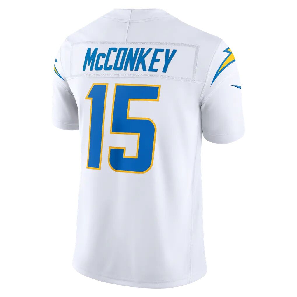 Ladd McConkey Los Angeles Chargers Nike Alternate Vapor F.U.S.E. Stitched Limited Jersey