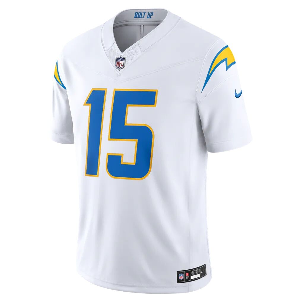 Ladd McConkey Los Angeles Chargers Nike Alternate Vapor F.U.S.E. Stitched Limited Jersey