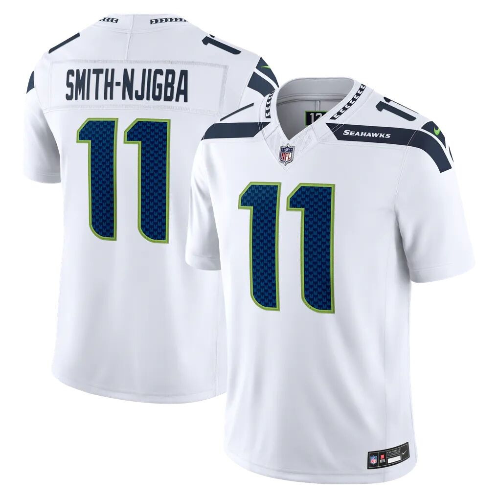 Jaxon Smith-Njigba Seattle Seahawks Nike Vapor F.U.S.E. Stitched Limited Jersey