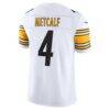 DK Metcalf Pittsburgh Steelers Nike Vapor F.U.S.E. Stitched Limited Jersey - White - Detail View