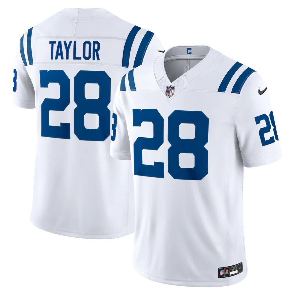 Jonathan Taylor Indianapolis Colts Nike Vapor F.U.S.E. Stitched Limited Jersey