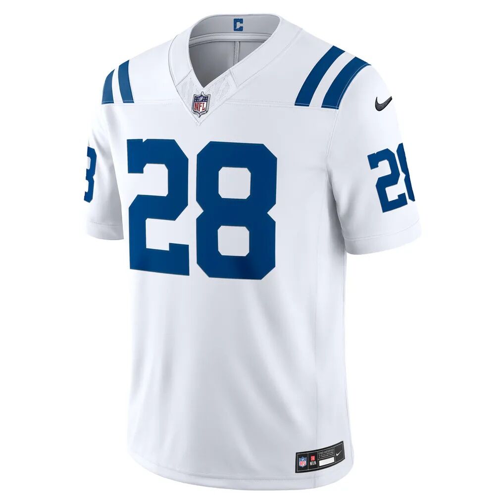 Jonathan Taylor Indianapolis Colts Nike Vapor F.U.S.E. Stitched Limited Jersey