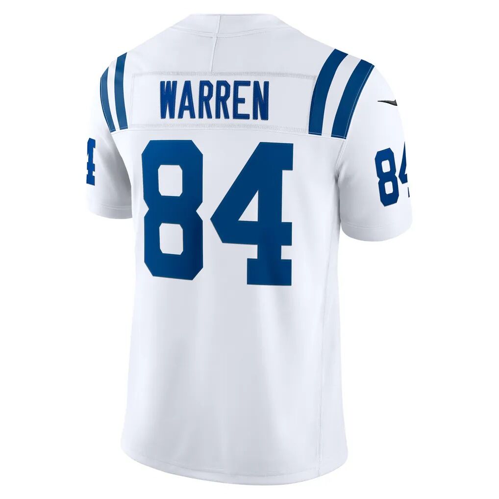 Tyler Warren Indianapolis Colts Nike Vapor F.U.S.E. Stitched Limited Jersey