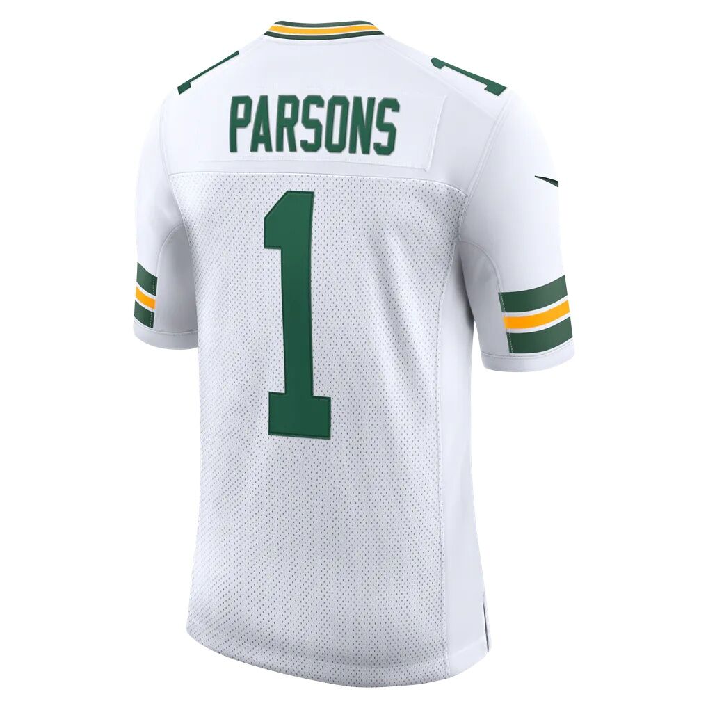 Micah Parsons Green Bay Packers Nike White Vapor Untouchable Stitched Limited Jersey