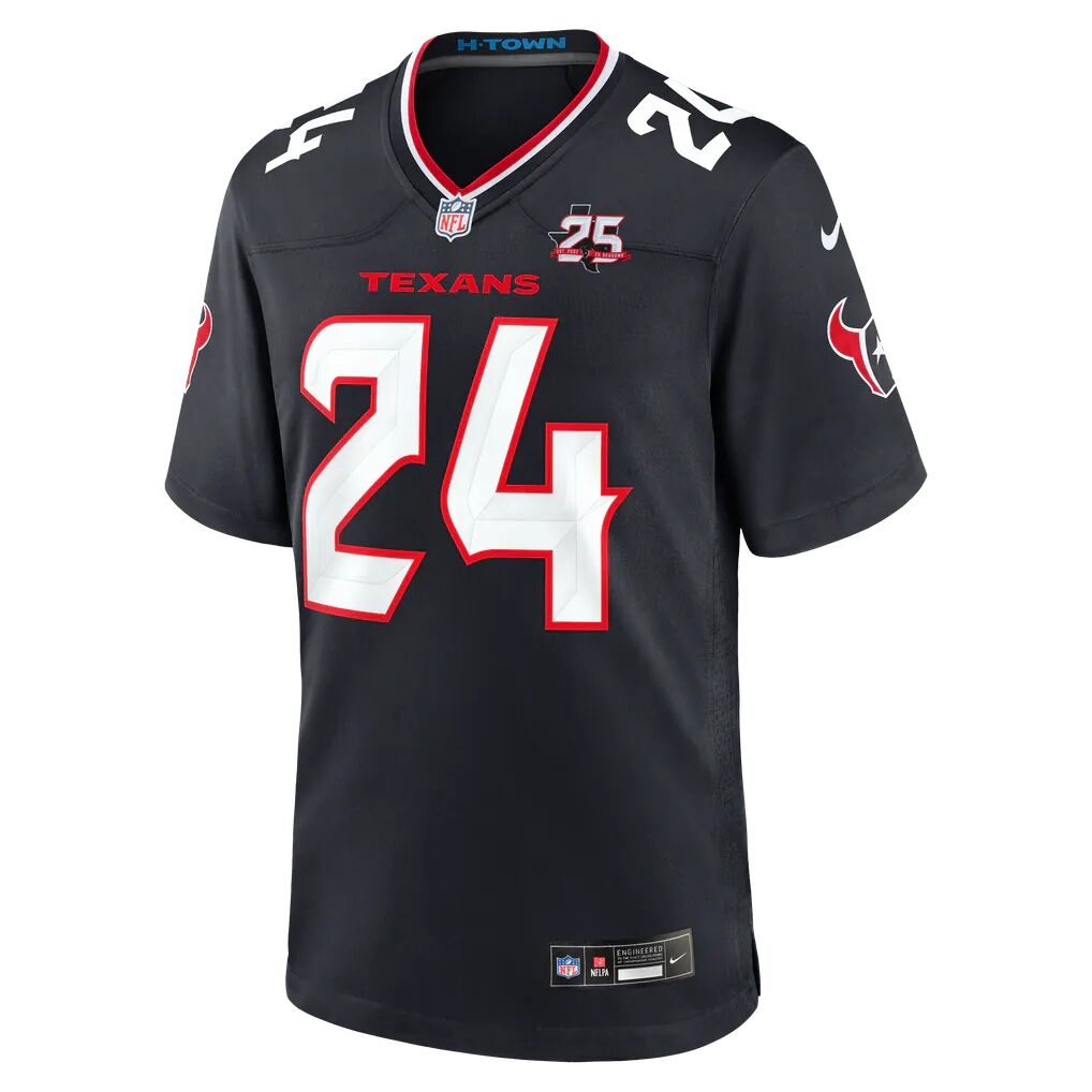 Derek Stingley Jr. Houston Texans Nike Team 25th Season Game Jersey
