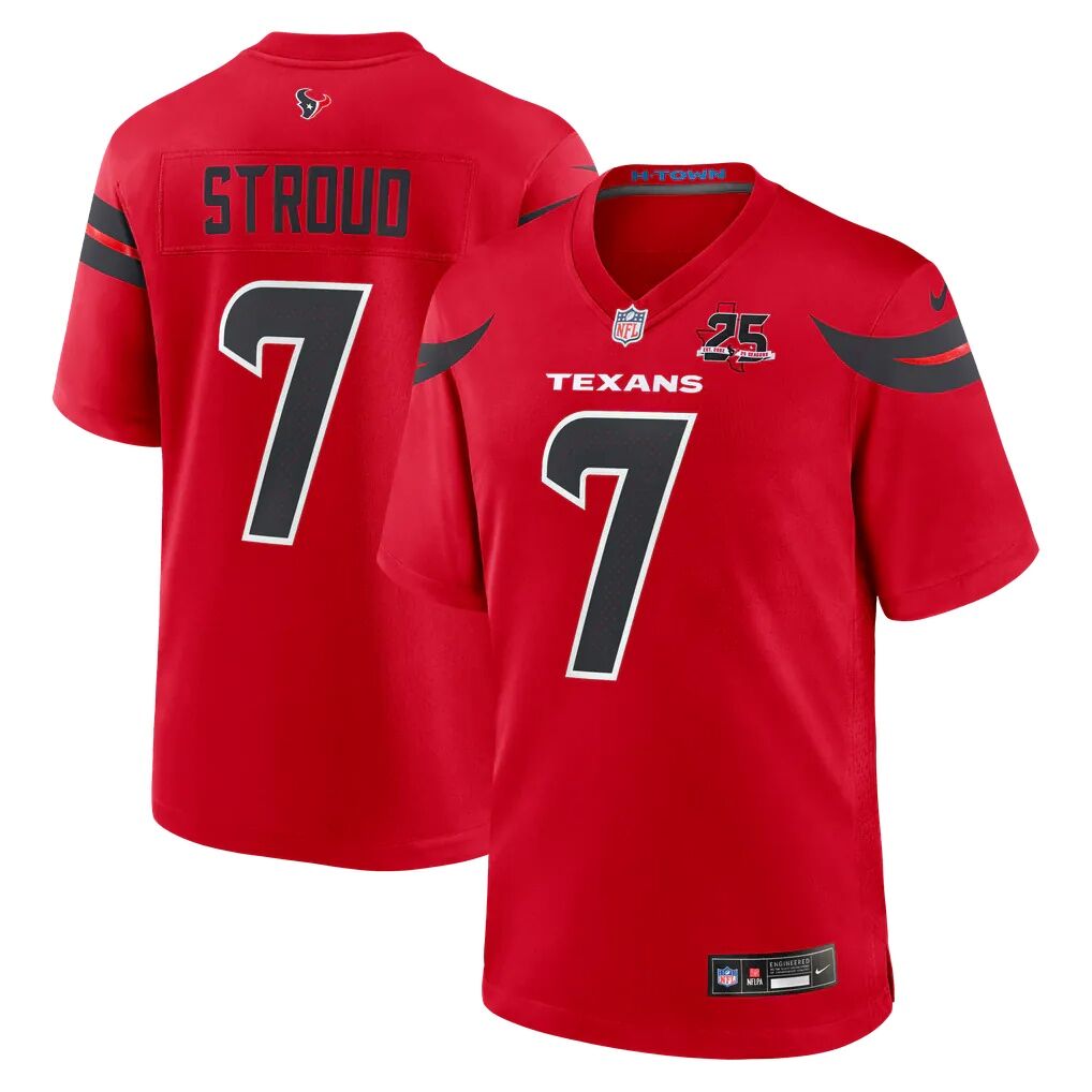 C.J. Stroud Houston Texans Nike Alternate 25th Season Game Jersey