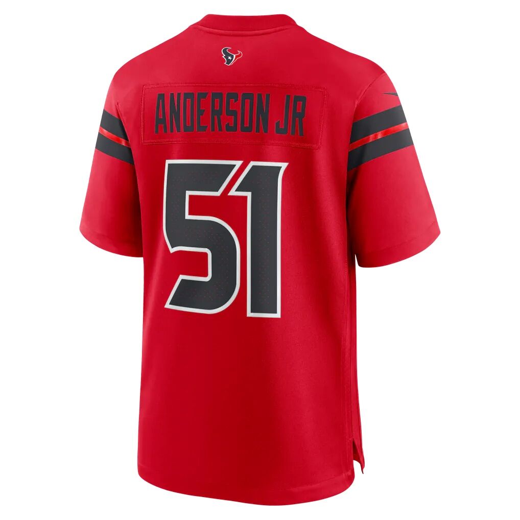 Will Anderson Jr. Houston Texans Nike Alternate 25th Season Game Jersey