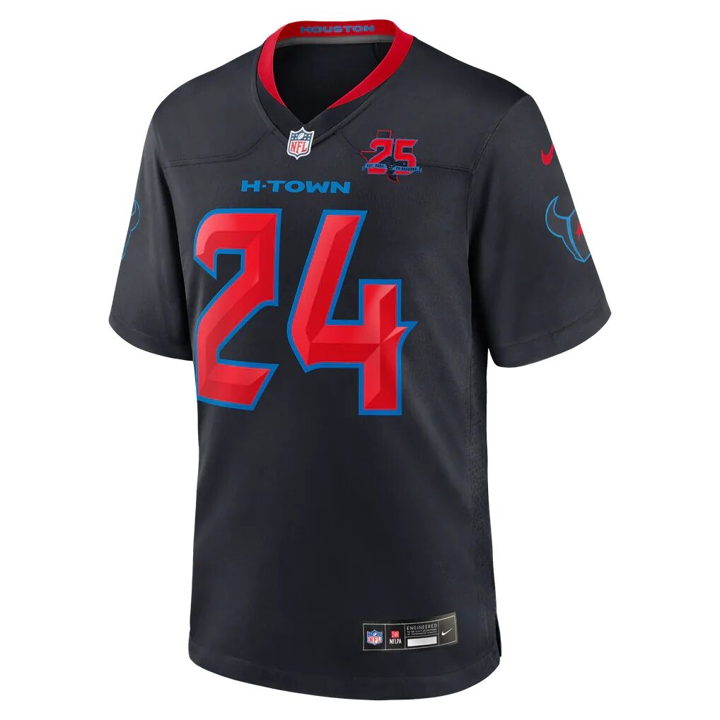 Derek Stingley Jr. Houston Texans Nike Alternate 2 25th Season Game Jersey