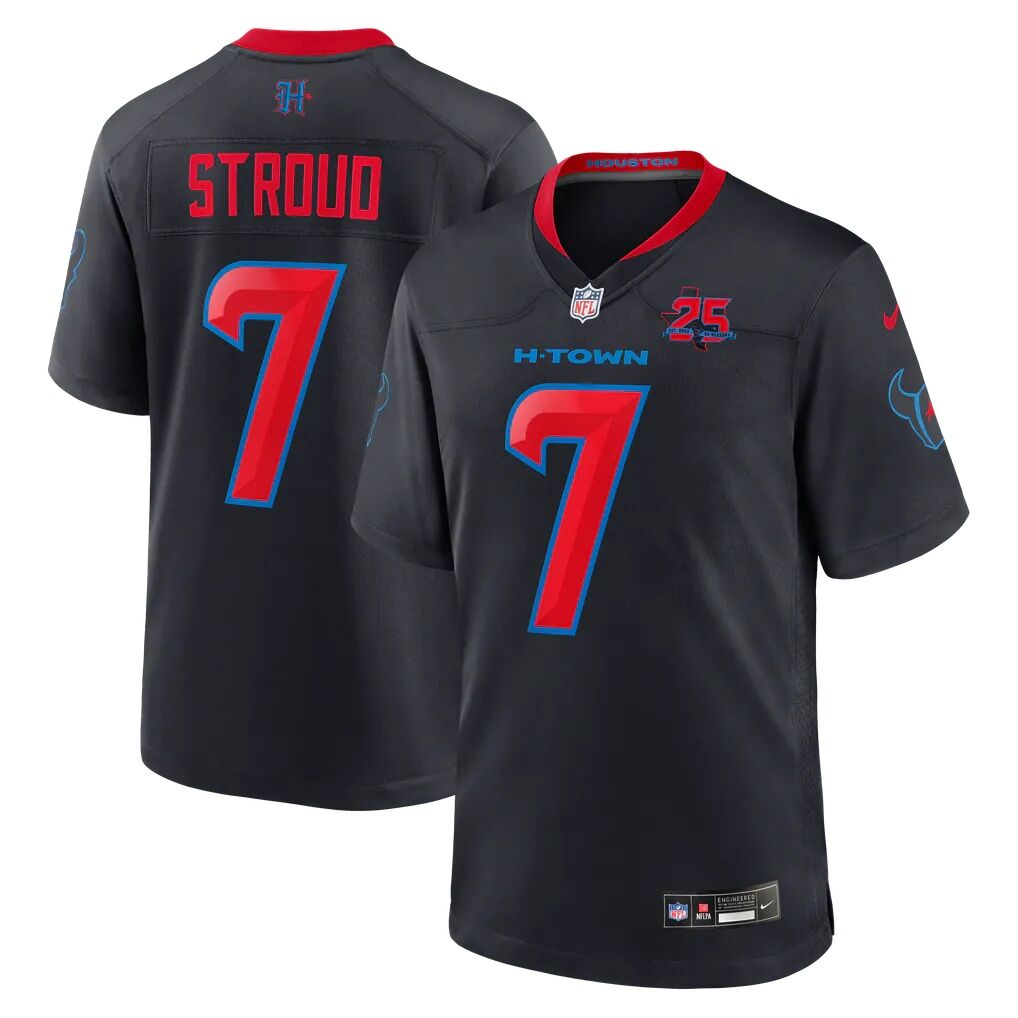 C.J. Stroud Houston Texans Nike Alternate 2 25th Season Game Jersey