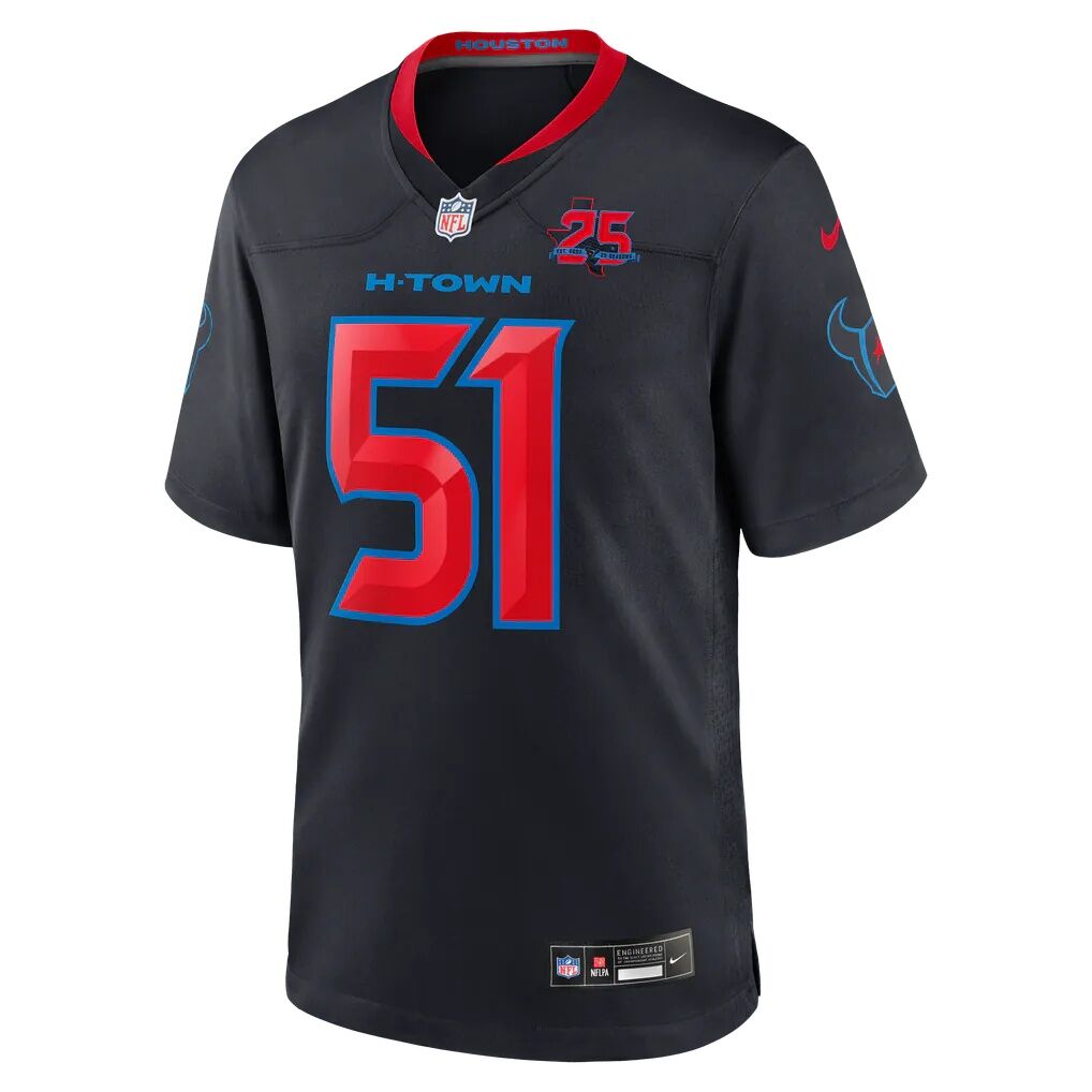 Will Anderson Jr. Houston Texans Nike Alternate 2 25th Season Game Jersey