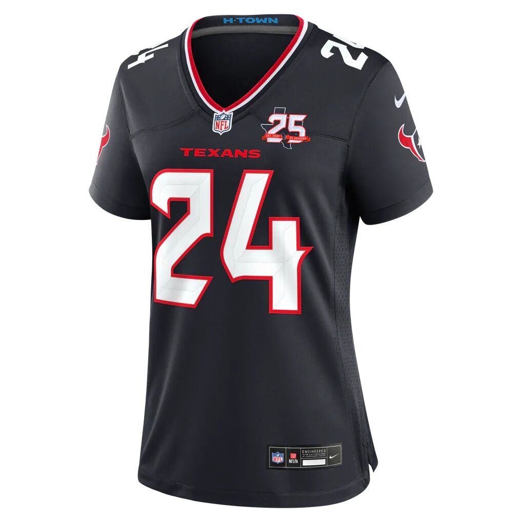 Derek Stingley Jr. Houston Texans Nike Women's Team 25th Season Game Jersey