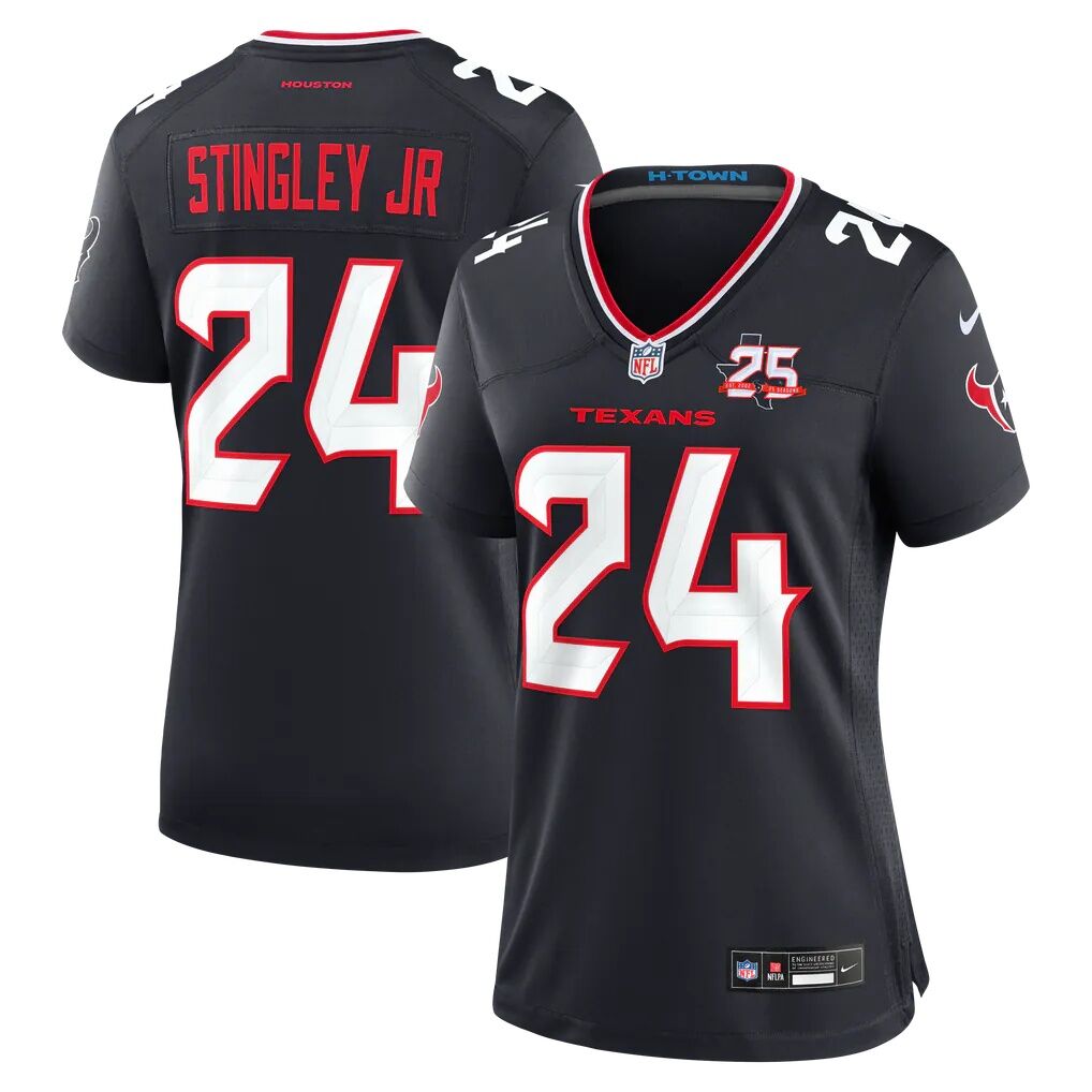Derek Stingley Jr. Houston Texans Nike Women's Team 25th Season Game Jersey