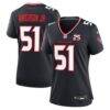 Will Anderson Jr. Houston Texans Nike Women's Team 25th Season Game Jersey - Navy - Front View