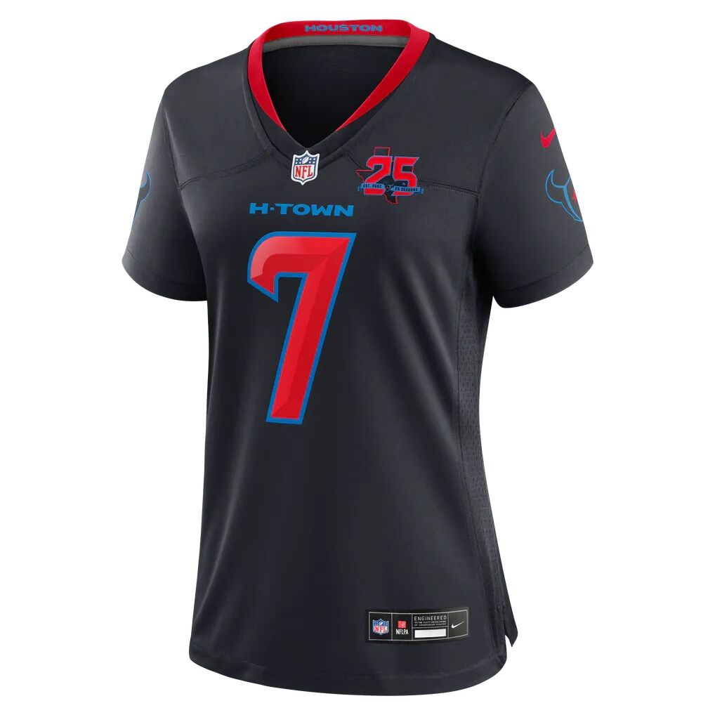 C.J. Stroud Houston Texans Nike Women's Alternate 2 25th Season Game Jersey