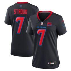C.J. Stroud Houston Texans Nike Women's Alternate 2 25th Season Game Jersey - Navy - Front View