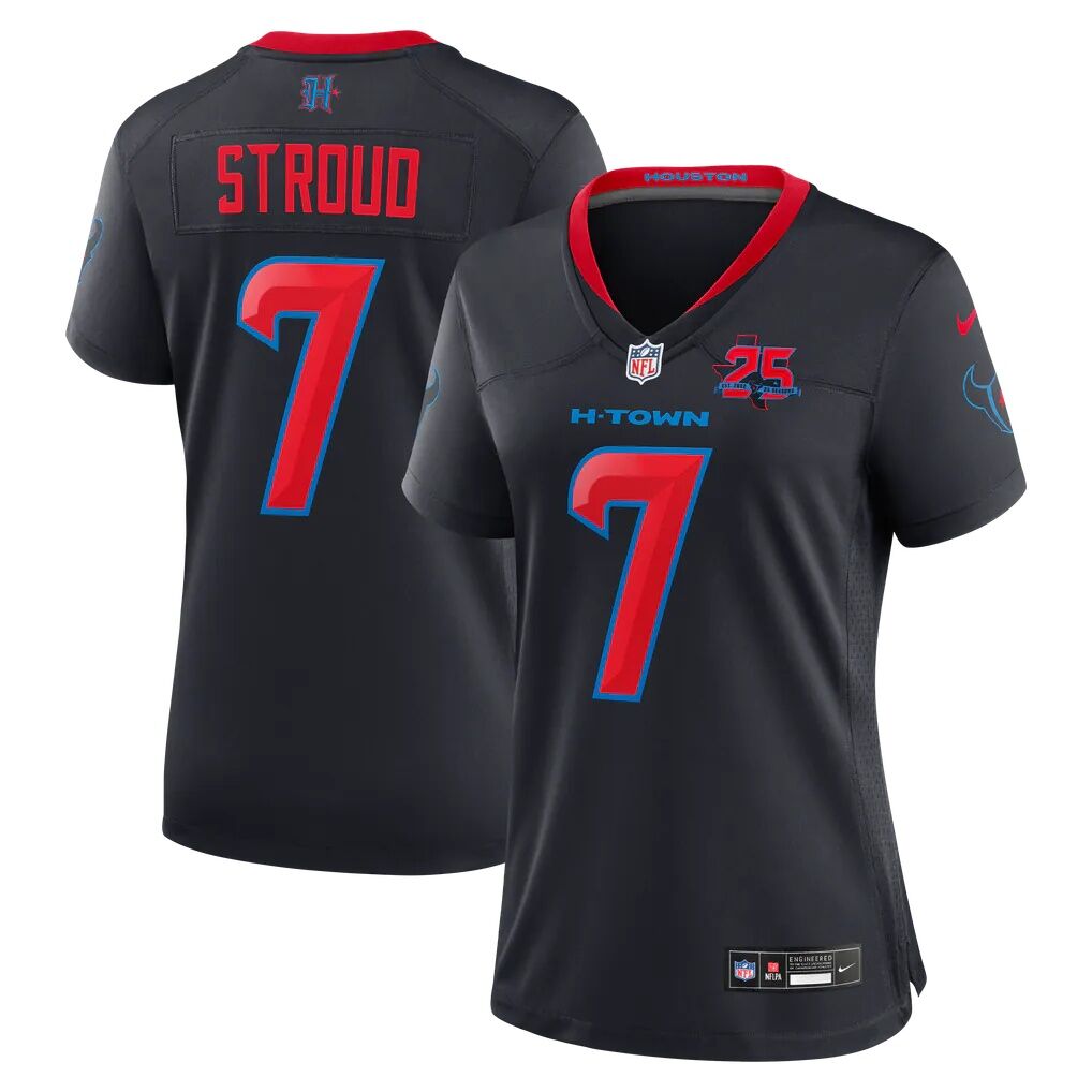 C.J. Stroud Houston Texans Nike Women's Alternate 2 25th Season Game Jersey