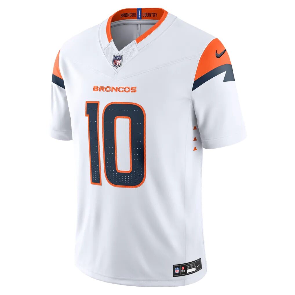 Bo Nix Denver Broncos Nike Vapor F.U.S.E. Stitched Limited Jersey