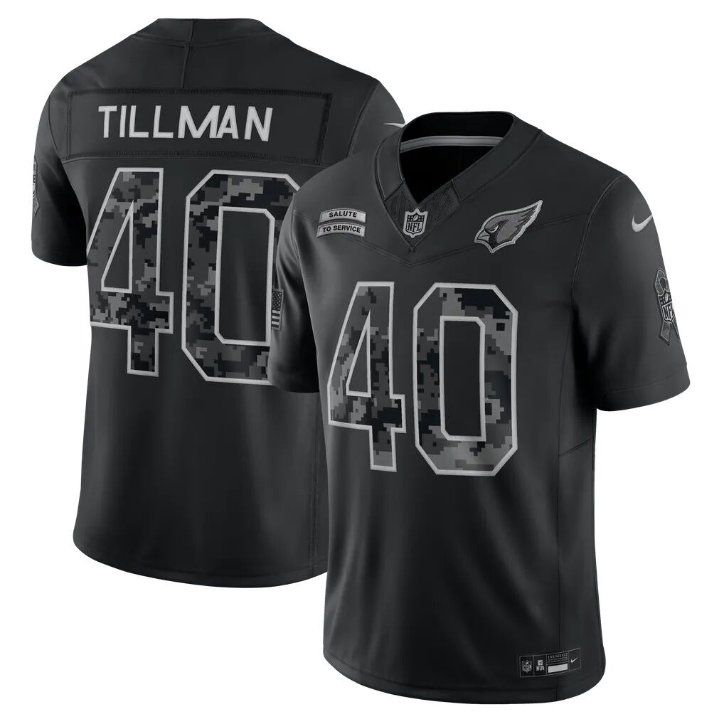 Pat Tillman Arizona Cardinals Nike 2026 Salute to Service Retired Player Stitched Limited Jersey