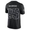 Trey McBride Arizona Cardinals Nike 2026 Salute to Service Stitched Limited Jersey - Black - Detail View