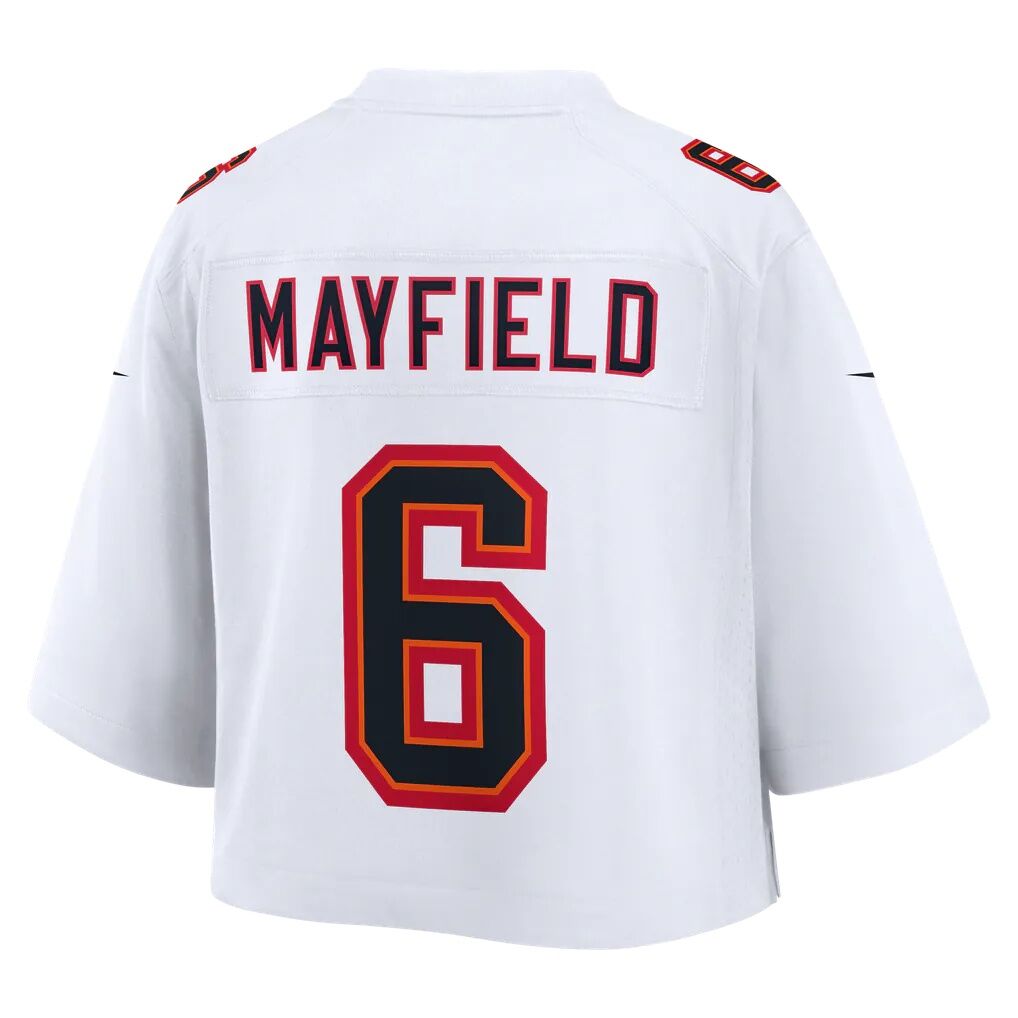 Baker Mayfield Tampa Bay Buccaneers Nike Women's Cropped Fashion Game Jersey