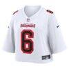Baker Mayfield Tampa Bay Buccaneers Nike Women's Cropped Fashion Game Jersey - White - Side View