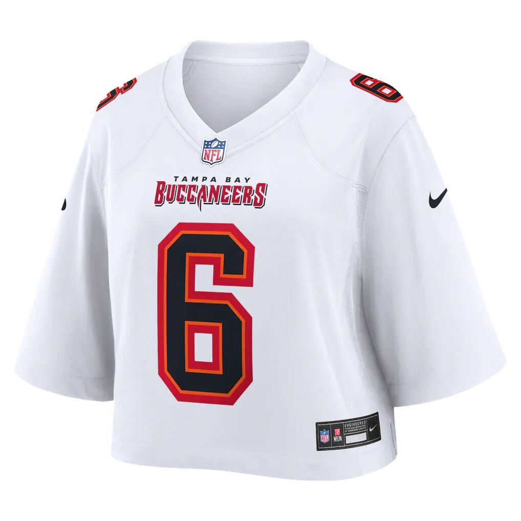 Baker Mayfield Tampa Bay Buccaneers Nike Women's Cropped Fashion Game Jersey
