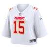 Patrick Mahomes Kansas City Chiefs Nike Women's Cropped Fashion Game Jersey - White - Side View