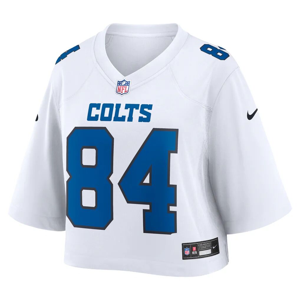 Tyler Warren Indianapolis Colts Nike Women's Cropped Fashion Game Jersey