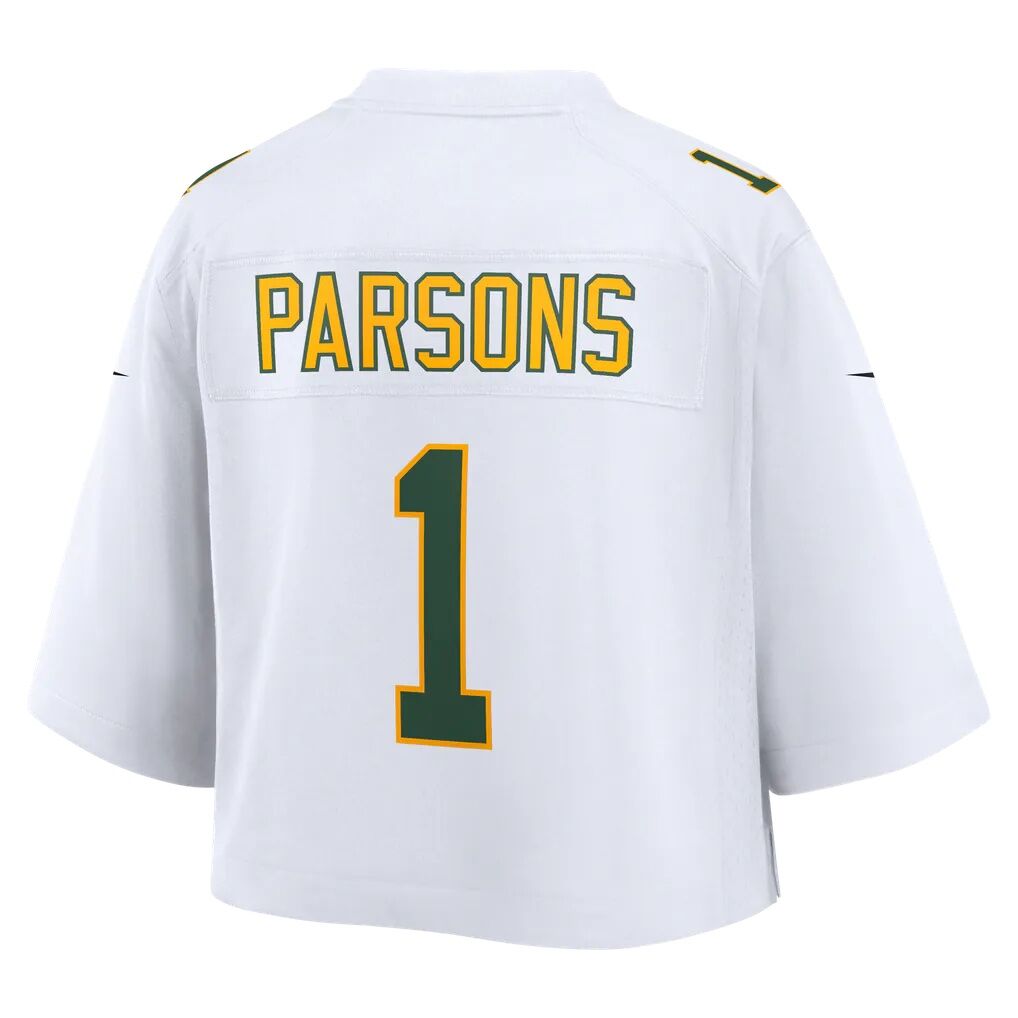 Micah Parsons Green Bay Packers Nike Women's Cropped Fashion Game Jersey