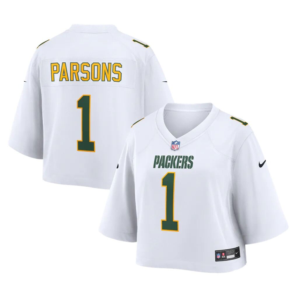 Micah Parsons Green Bay Packers Nike Women's Cropped Fashion Game Jersey