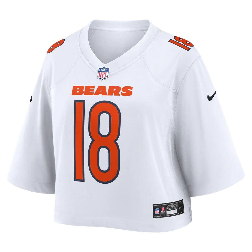 Caleb Williams Chicago Bears Nike Women's Cropped Fashion Game Jersey