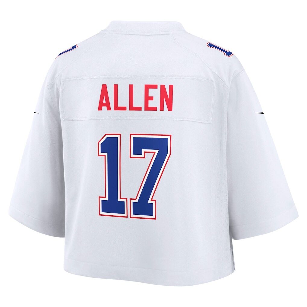 Josh Allen Buffalo Bills Nike Women's Cropped Fashion Game Jersey