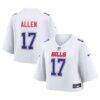 Josh Allen Buffalo Bills Nike Women's Cropped Fashion Game Jersey - White - Front View